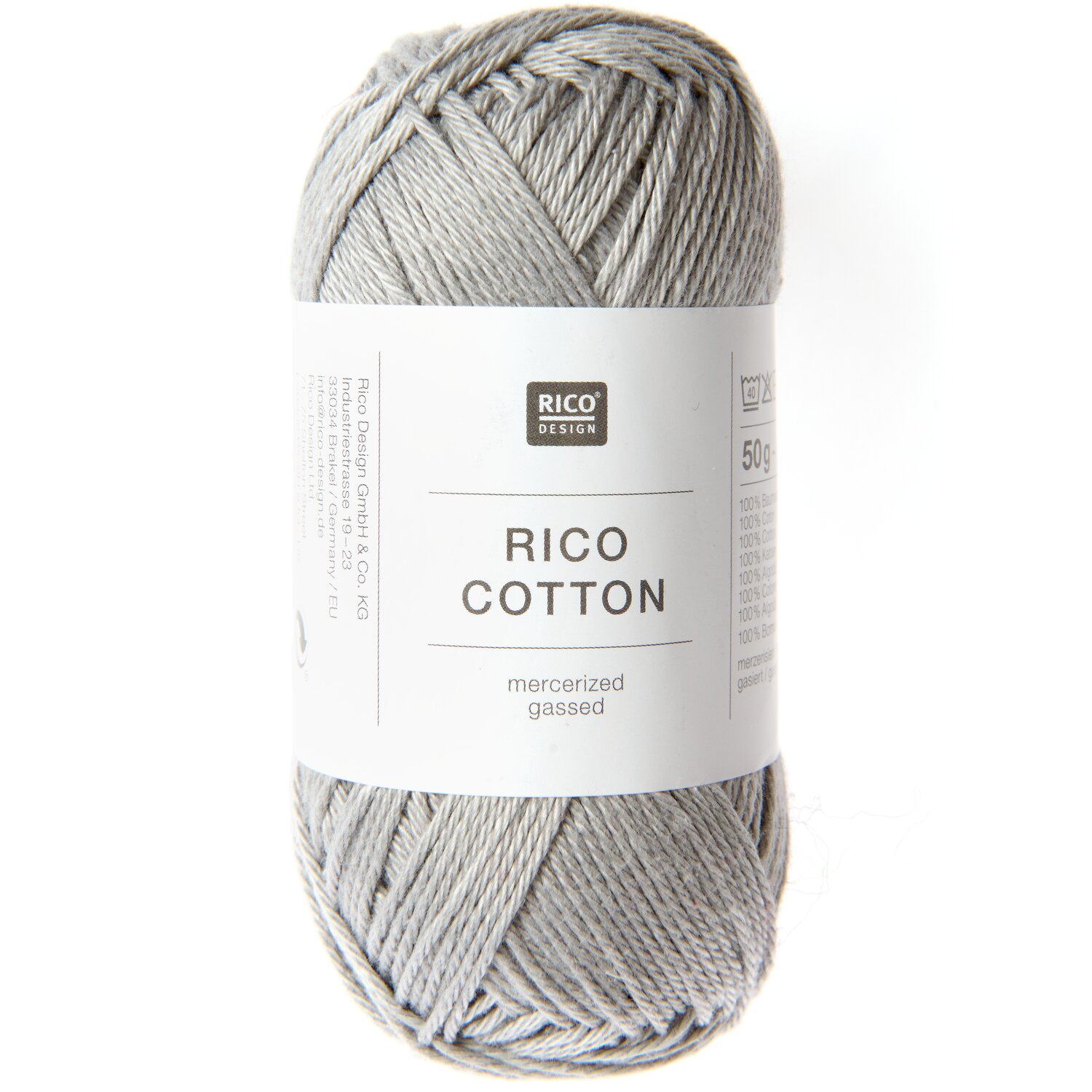 Rico Design Rico Cotton Grau