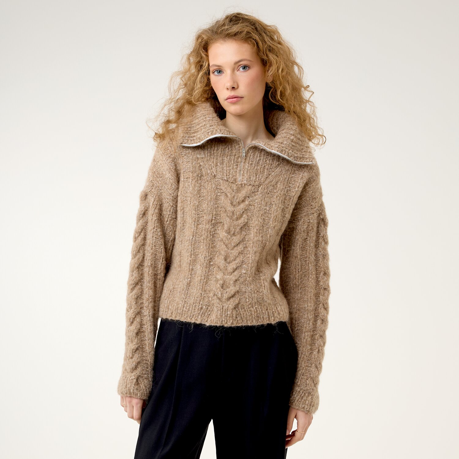 Strickset Troyer Modell 10 aus Die Neue Masche No. 17 von Rico Design