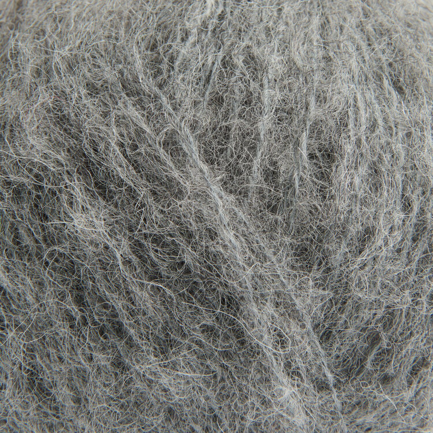 Luxury Alpaca Cotton Fusion, graues Garn von Rico Design, 50g 190m, ideal für Strickprojekte.