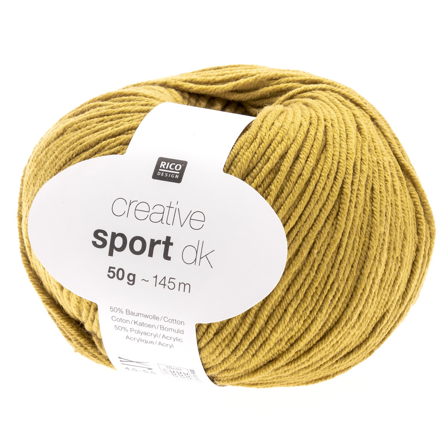 Creative Sport dk 50g 145m Farbe Senf von Rico Design