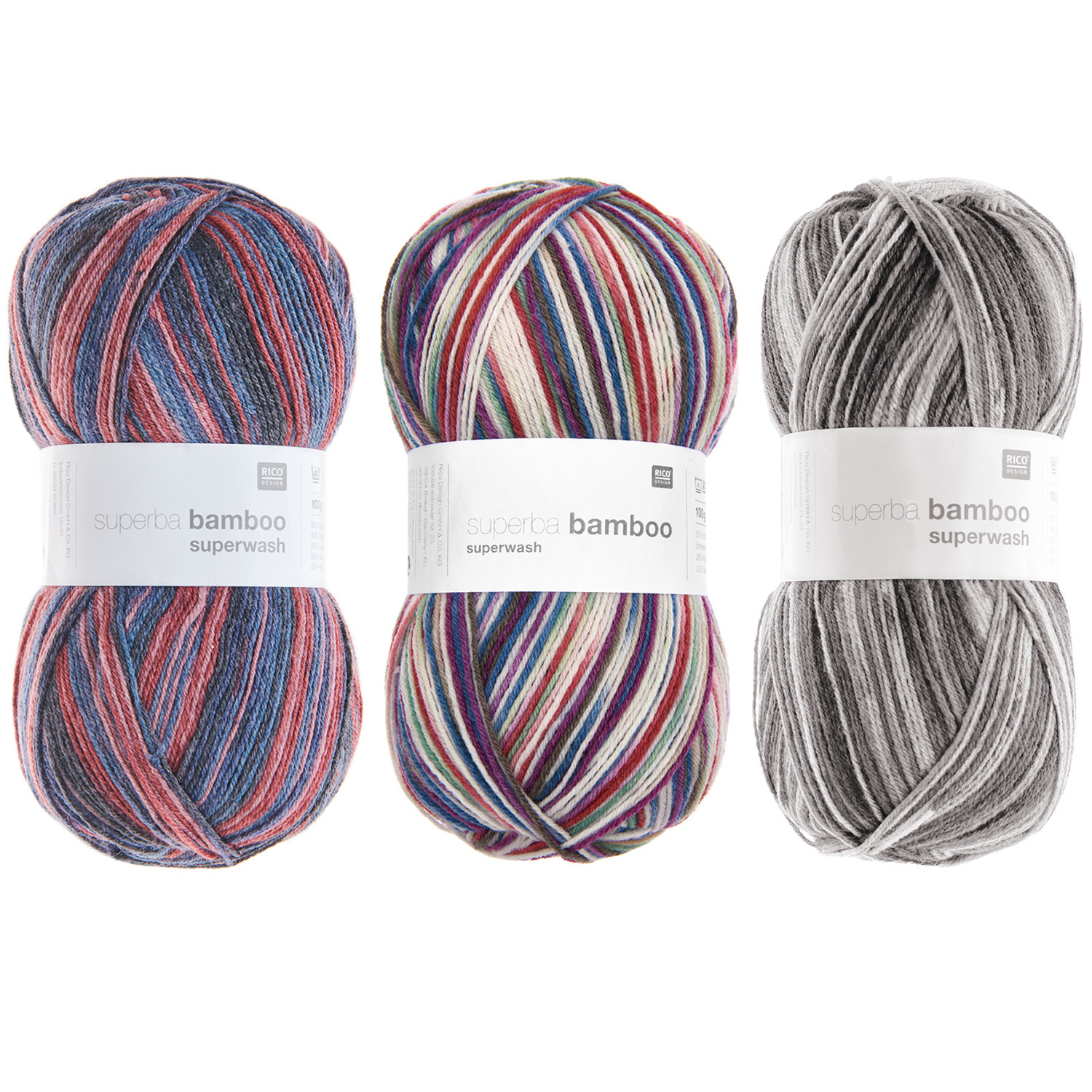 Wollpaket Socken Bamboo Earthy Colours