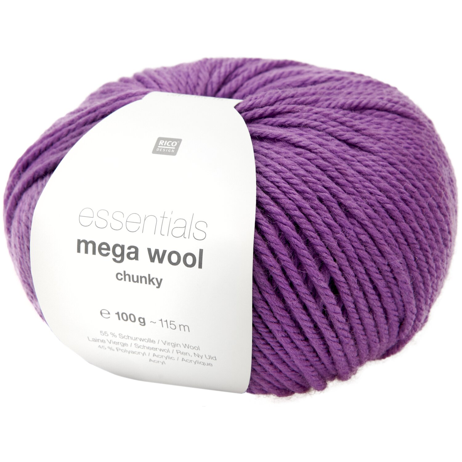 Rico Design Essentials Mega Wool chunky Lila