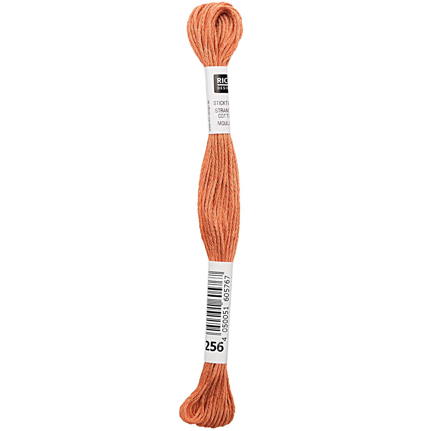 Rico Design Sticktwist 8m 256 Granatrot