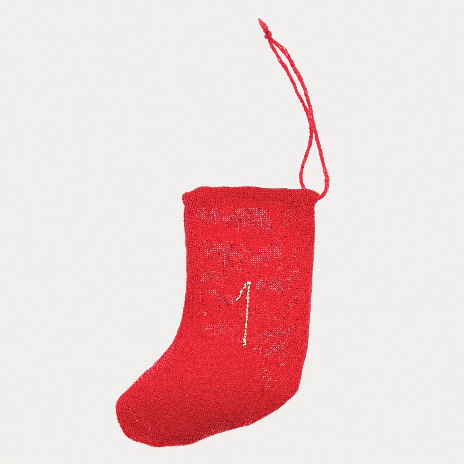 Stickpackung Stiefel-Adventskalender