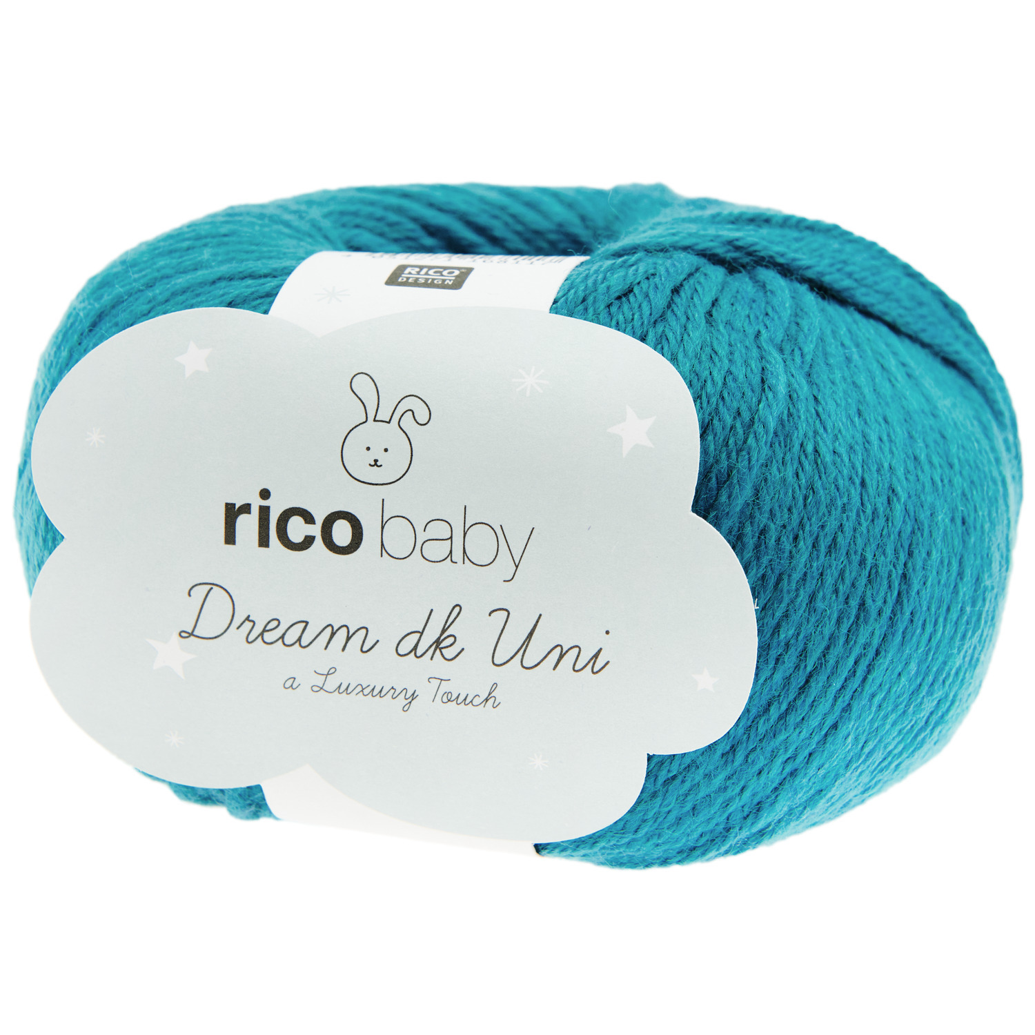 Rico Design Rico Baby Dream dk uni - A Luxury Touch Petrol
