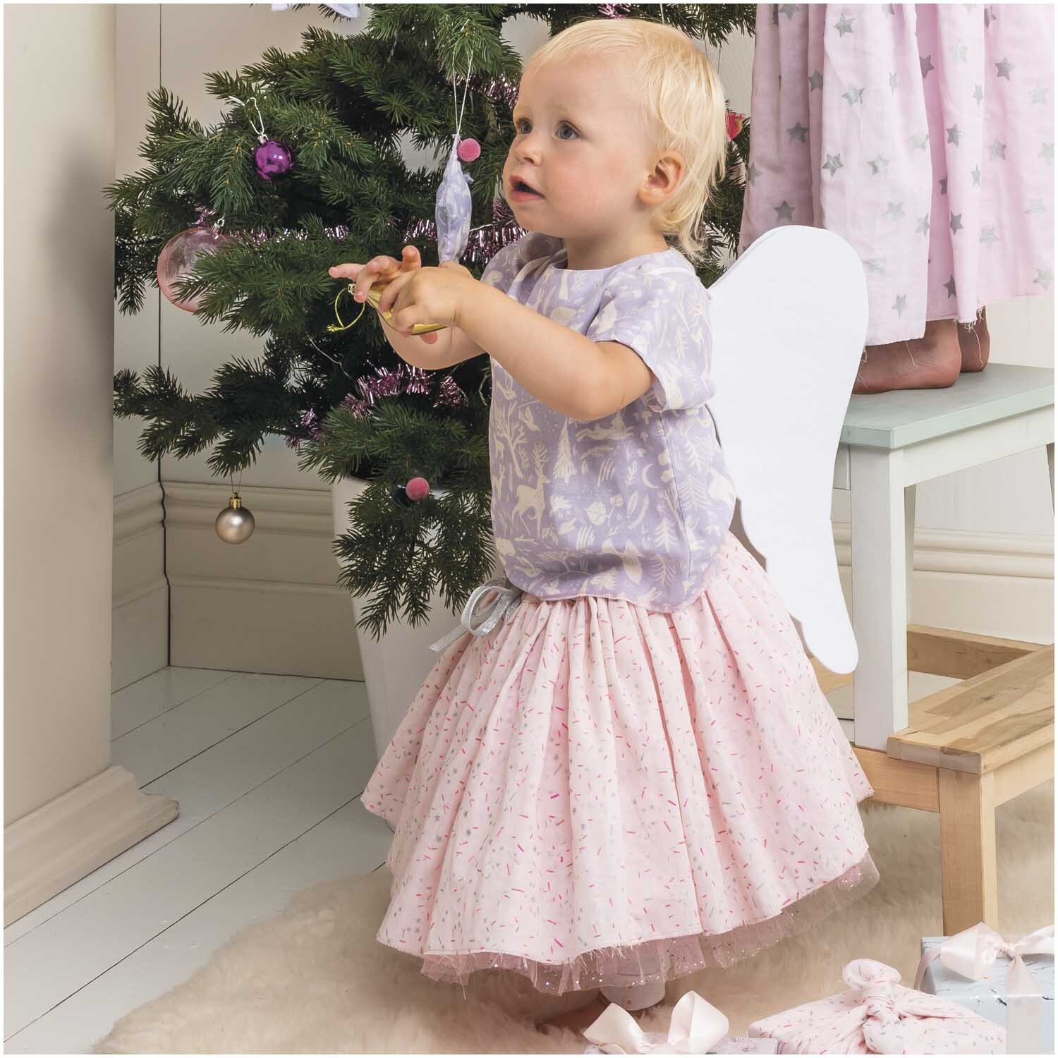 Musselin-Druckstoff Nostalgic Christmas Streifen puder-metallic 140cm Musselin-Druckstoff Nostalgic Christmas Streifen puder-metallic 140cm