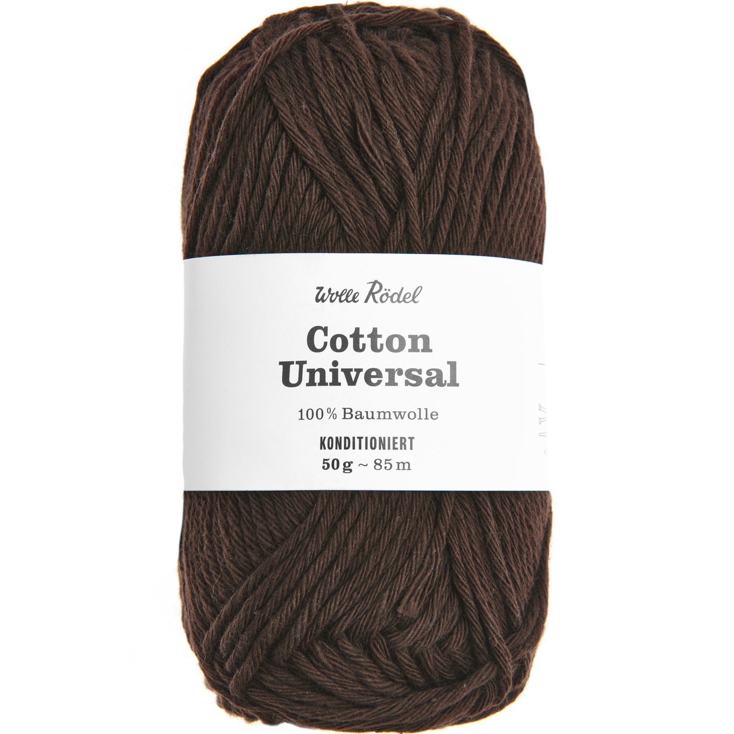 Wolle Rödel Cotton Universal Braun