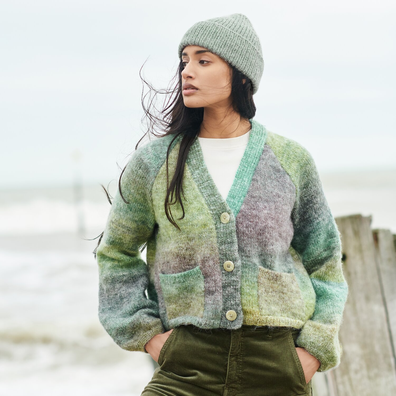 Strickset Jacke Modell 16 aus Lovewool No. 21 von Rico Design