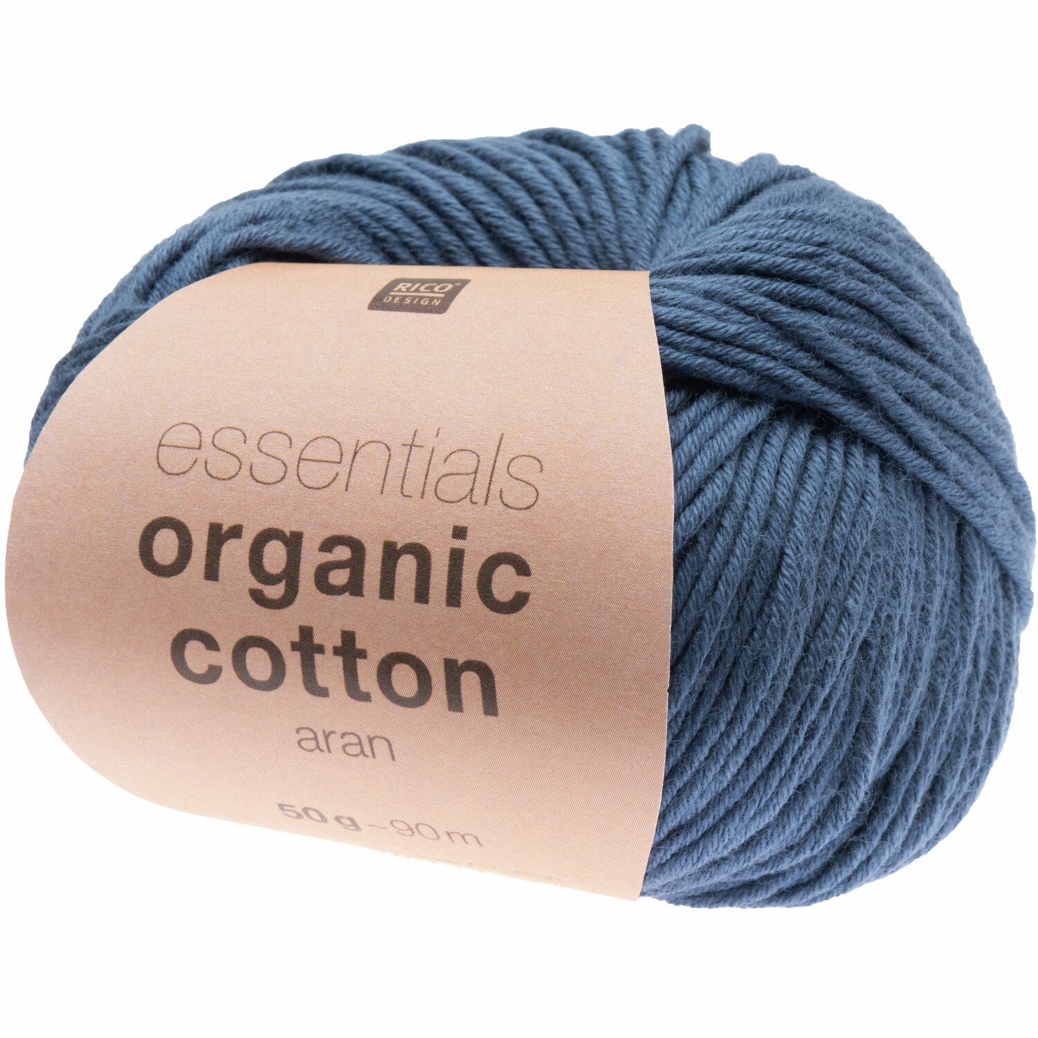 Rico Design Essentials Organic Cotton aran Marine