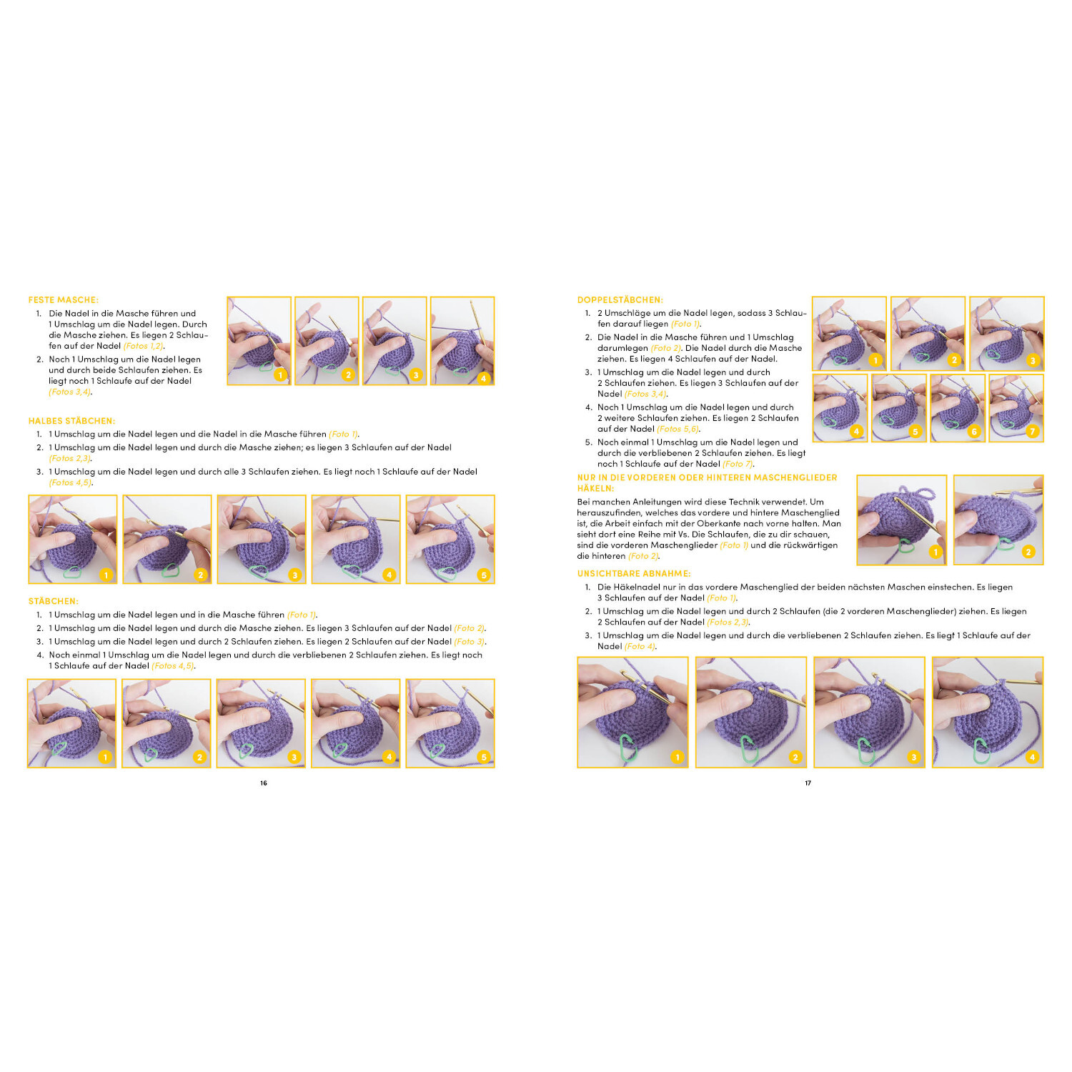 Meine kunterbunte Amigurumi-Welt: Schritt-für-Schritt-Anleitung zum Häkeln mit Bildern.