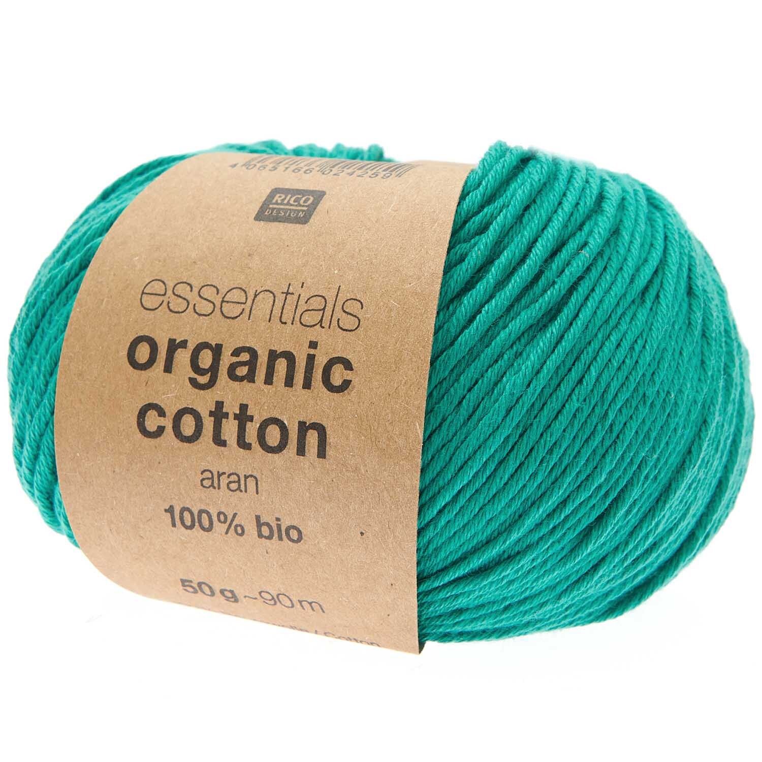 Rico Design Essentials Organic Cotton aran Aqua