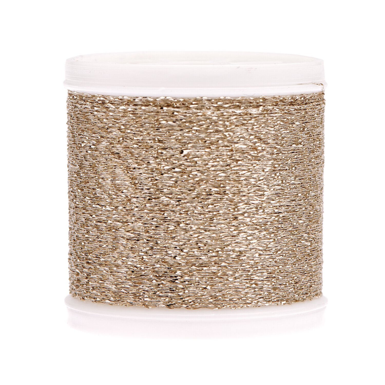 Sticktwist Metallic No. 40 200m Farbe Champagner von Rico Design