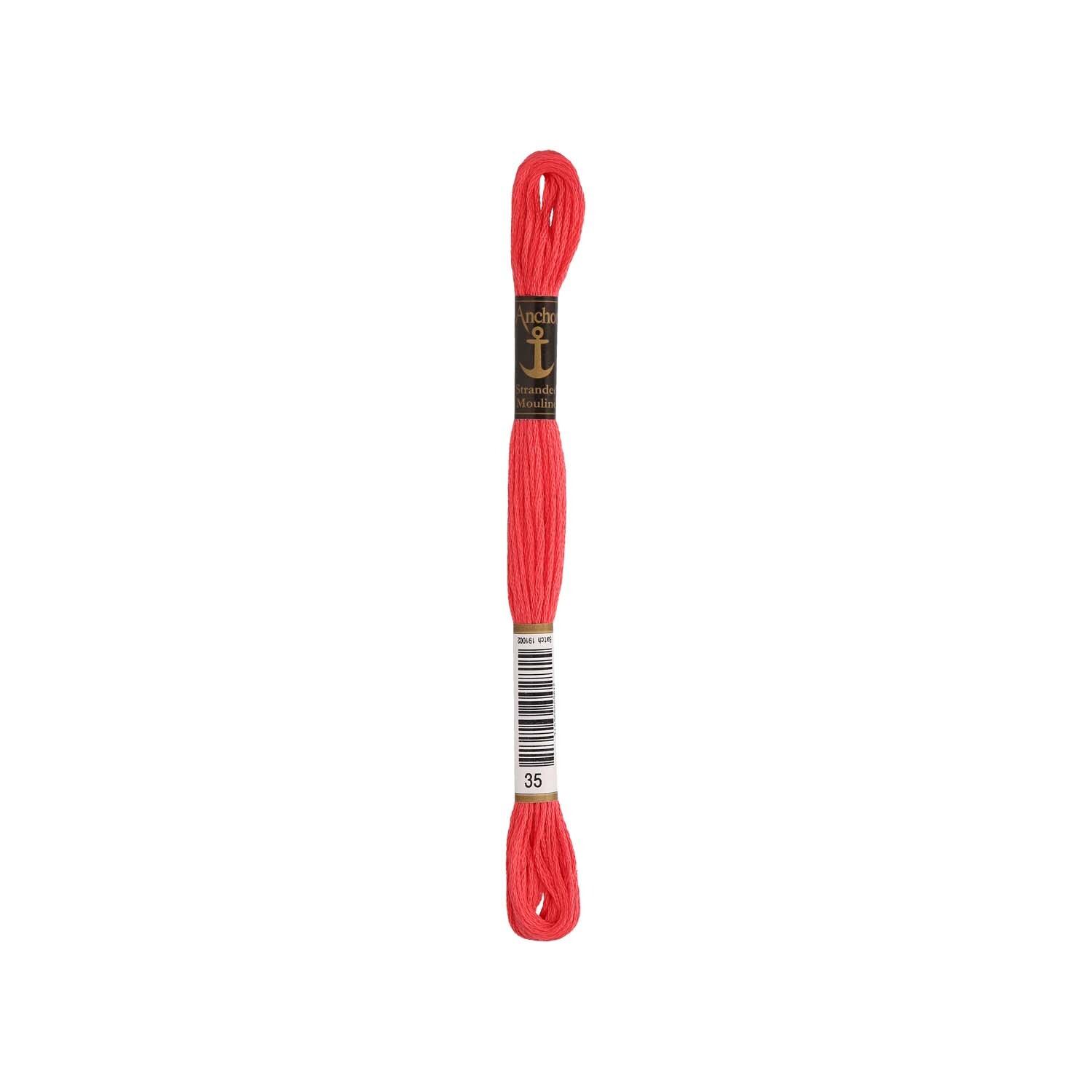 Anchor Coats Sticktwist 8m 00035 Erdbeerrot