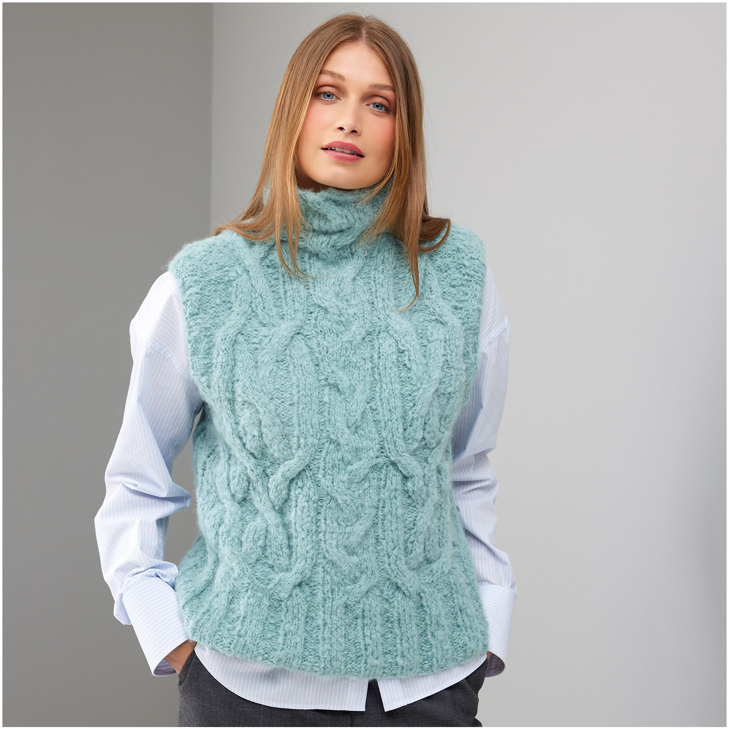 Strickset Pullunder Modell 06 aus Die Neue Masche Nr. 8
