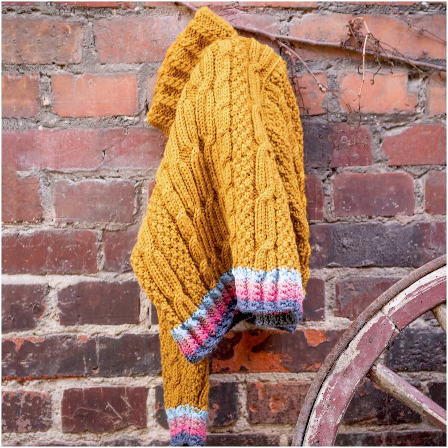 Essentials Soft Merino aran 50g 100m Farbe Senf von Rico Design