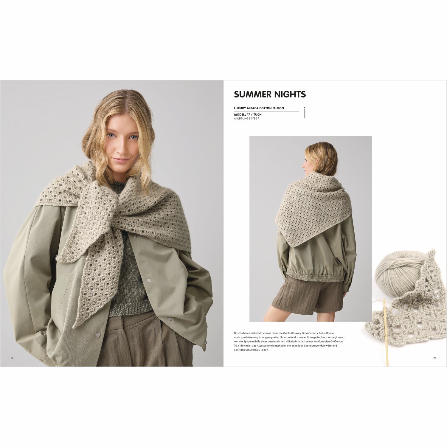 Luxury Knits - Summer Pieces Sprachauswahl deutsch von Rico Design