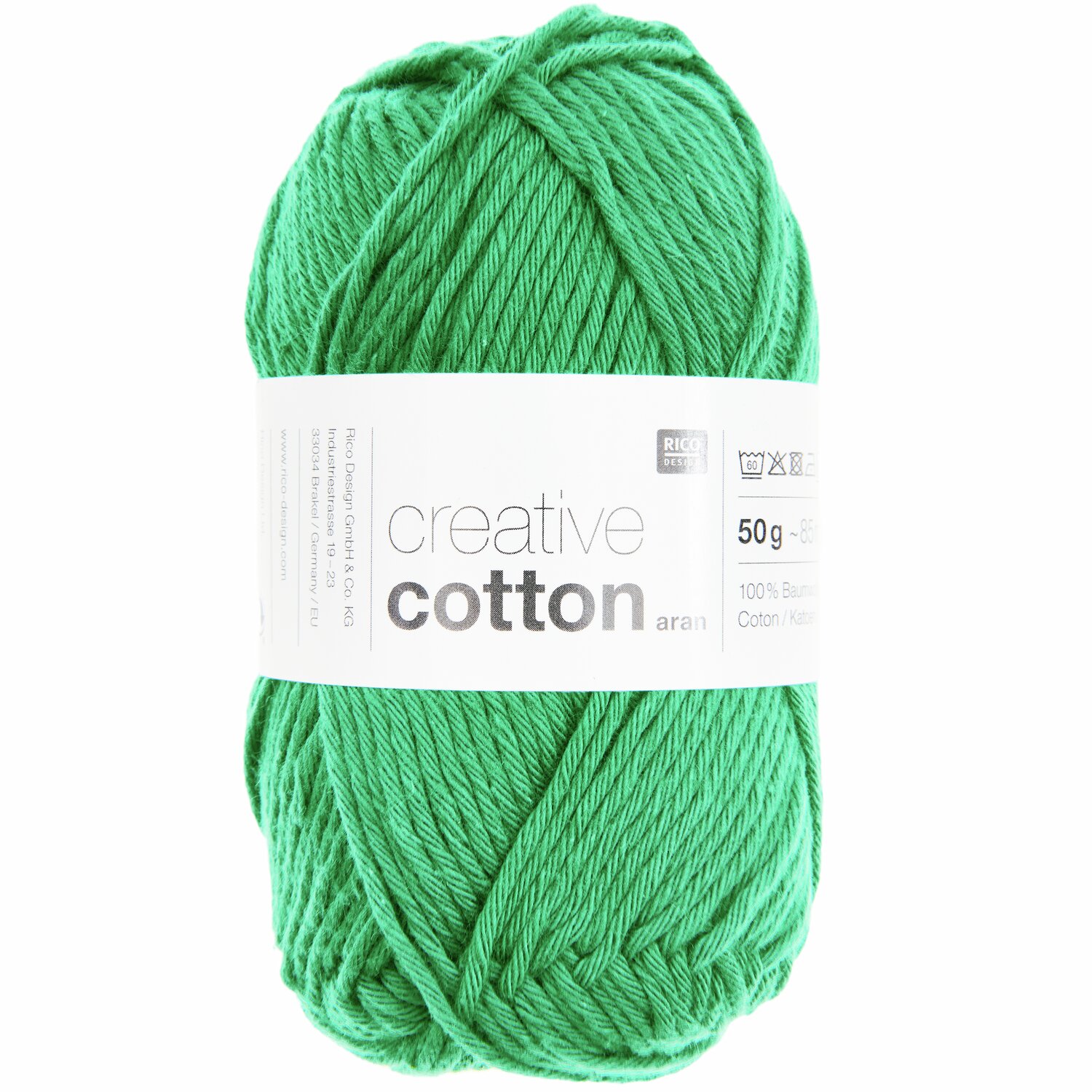 Rico Design Creative Cotton aran Hellgrün