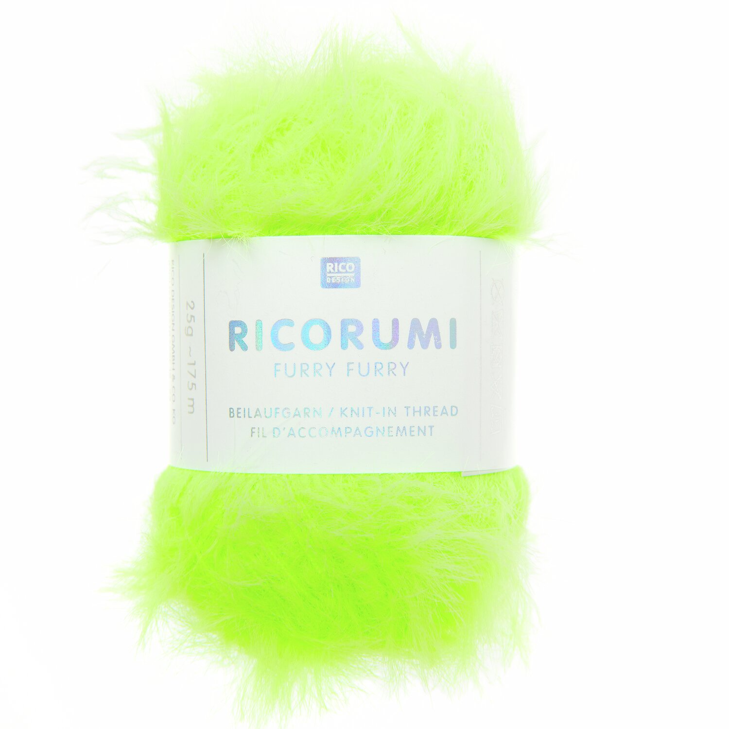 Rico Design Ricorumi Furry Furry Neon Grün