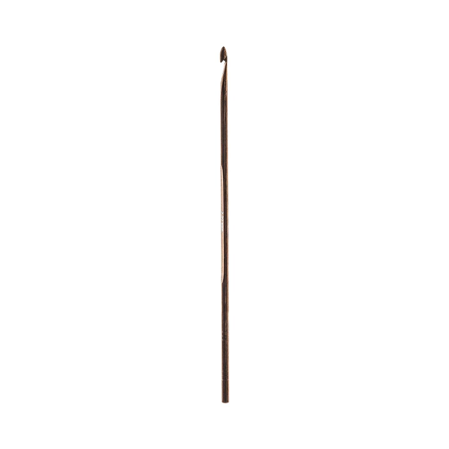 Wolle Rödel Knit Pro Häkelnadel 15cm Birkenholz 3,5