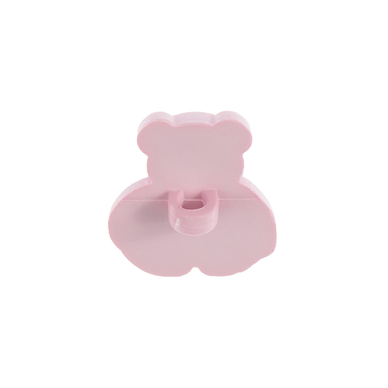 Knöpfe Teddy 1,6x1,8cm 4 Stück Farbe Flieder von Rico Design