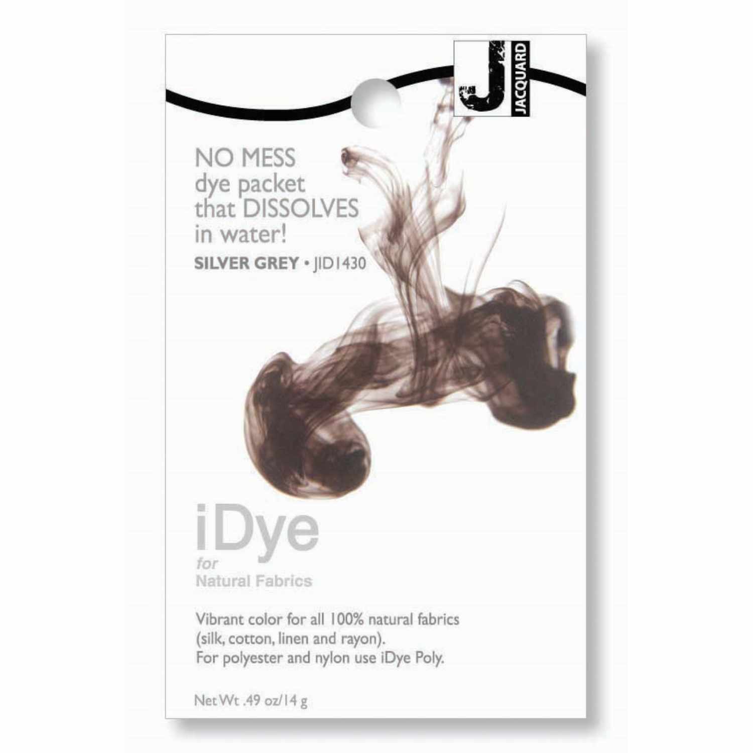 JACQUARD iDye Direct Textilfarbe Silver Grey