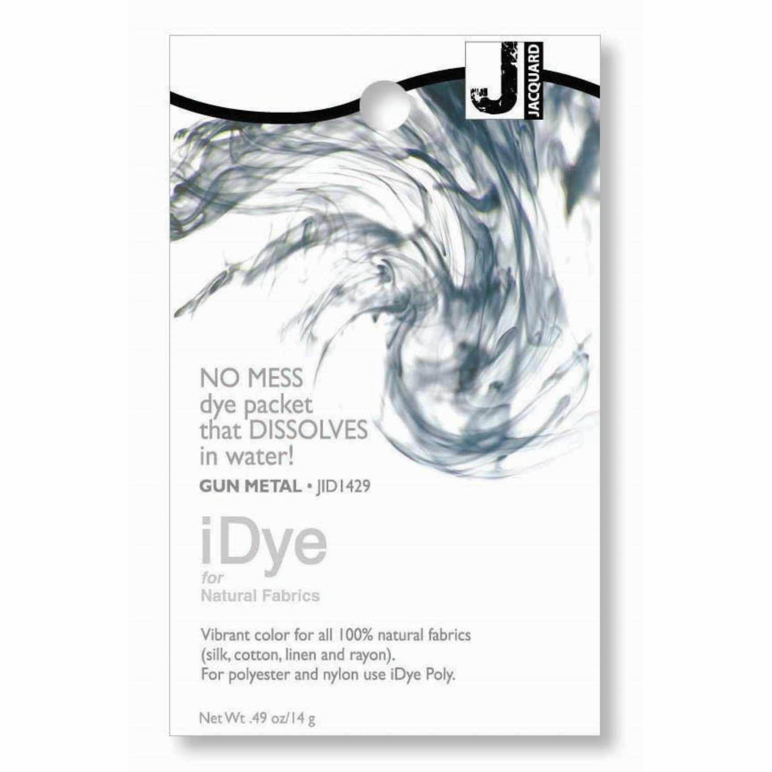JACQUARD iDye Direct Textilfarbe Gun Metal