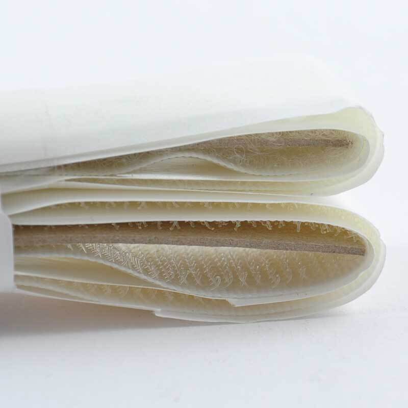 Klettverschluss selbstklebend weiß 20mm 45cm