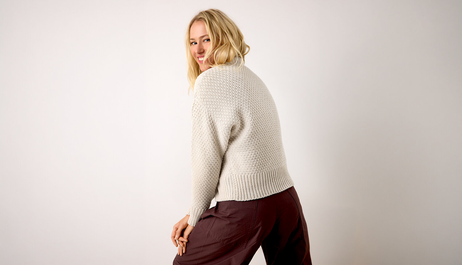 Strickanleitung Perlmuster-Cardigan aus Classik