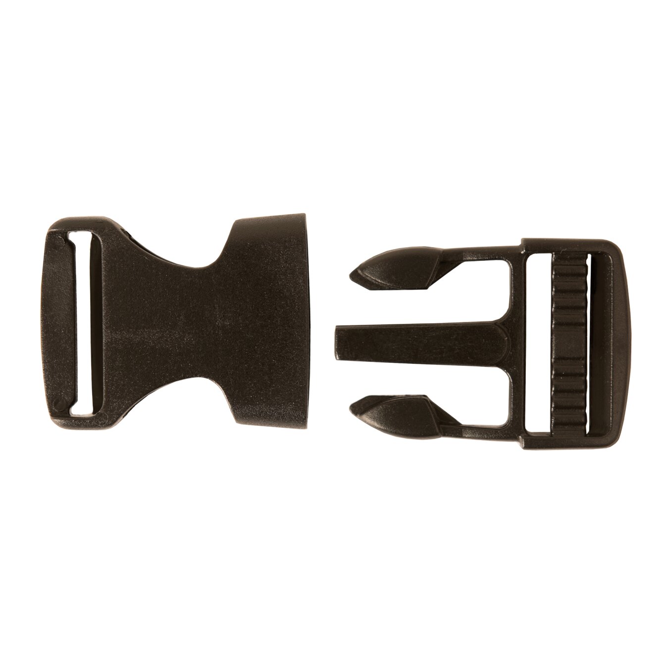 Verschluss zum Stecken mit Schnalle Schwarz  25mm   von Rico Design