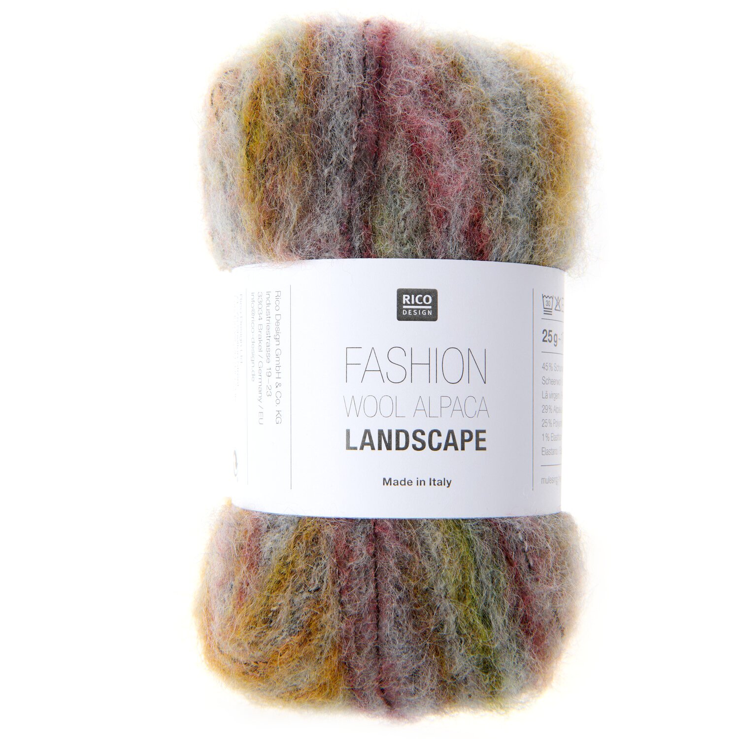 Fashion Wool Alpaca Landscape 25g 170m Farbe Earthy Colours von Rico Design
