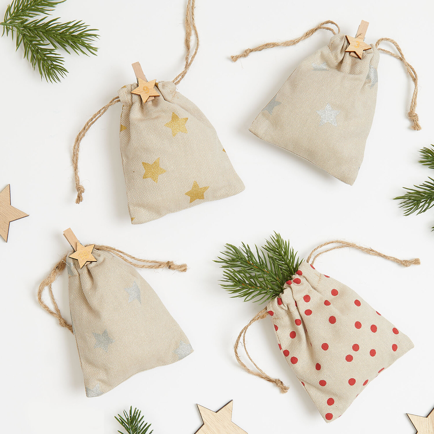 Nähanleitung Adventskalender-Säckchen Nähanleitung Adventskalender-Säckchen