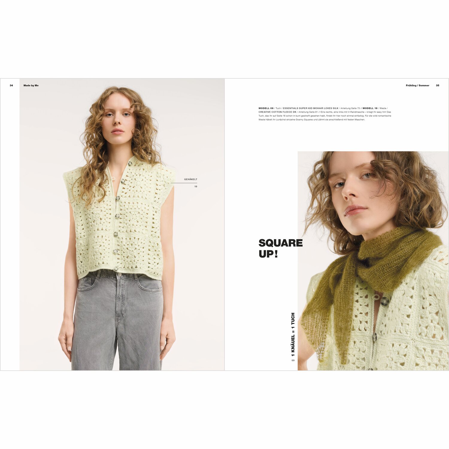 Made by Me No. 22 Frühjahr-Sommer Sprachauswahl deutsch von Rico Design