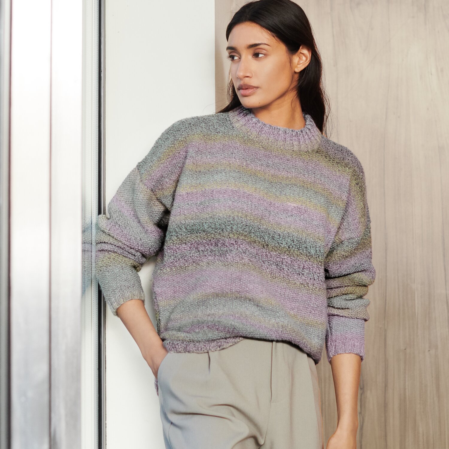 Strickset Pullover Modell 20 aus Lovewool No. 21 von Rico Design