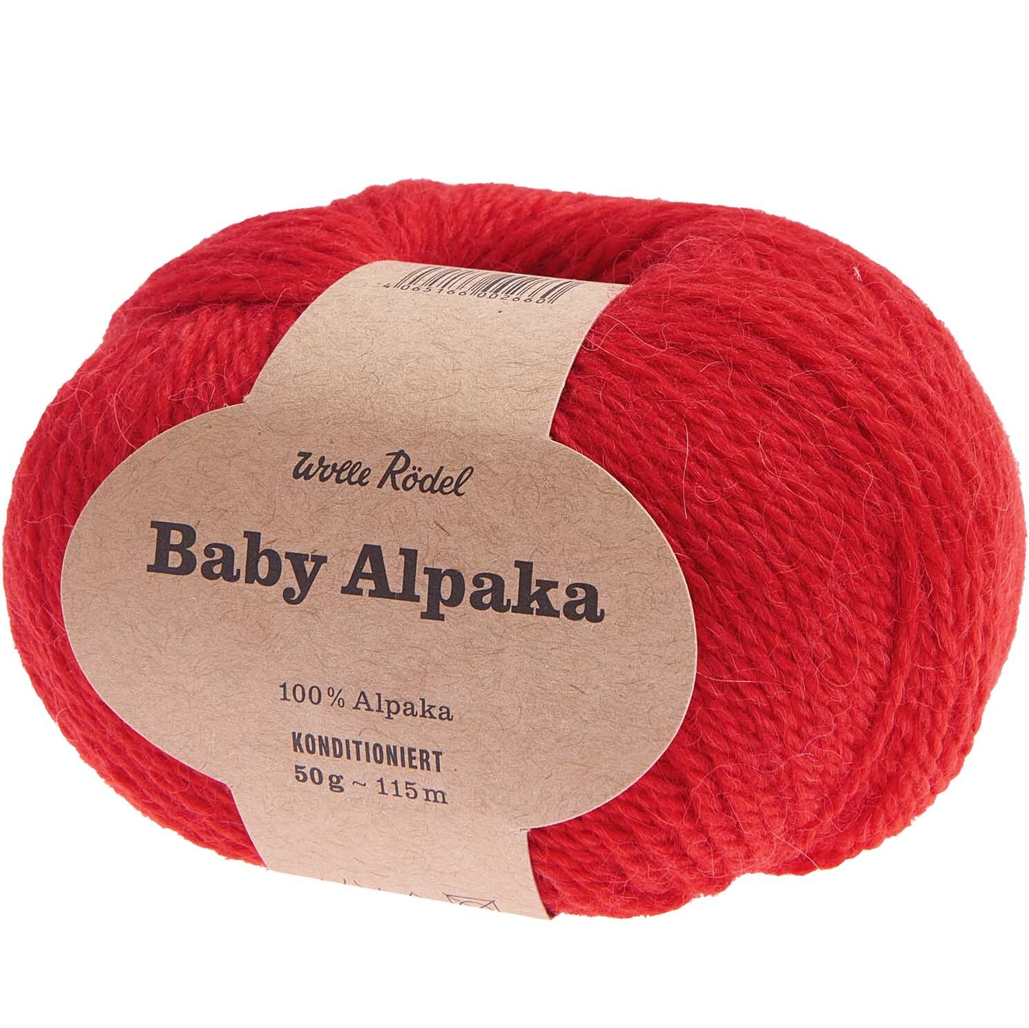 Wolle Rödel Baby Alpaka Himbeere