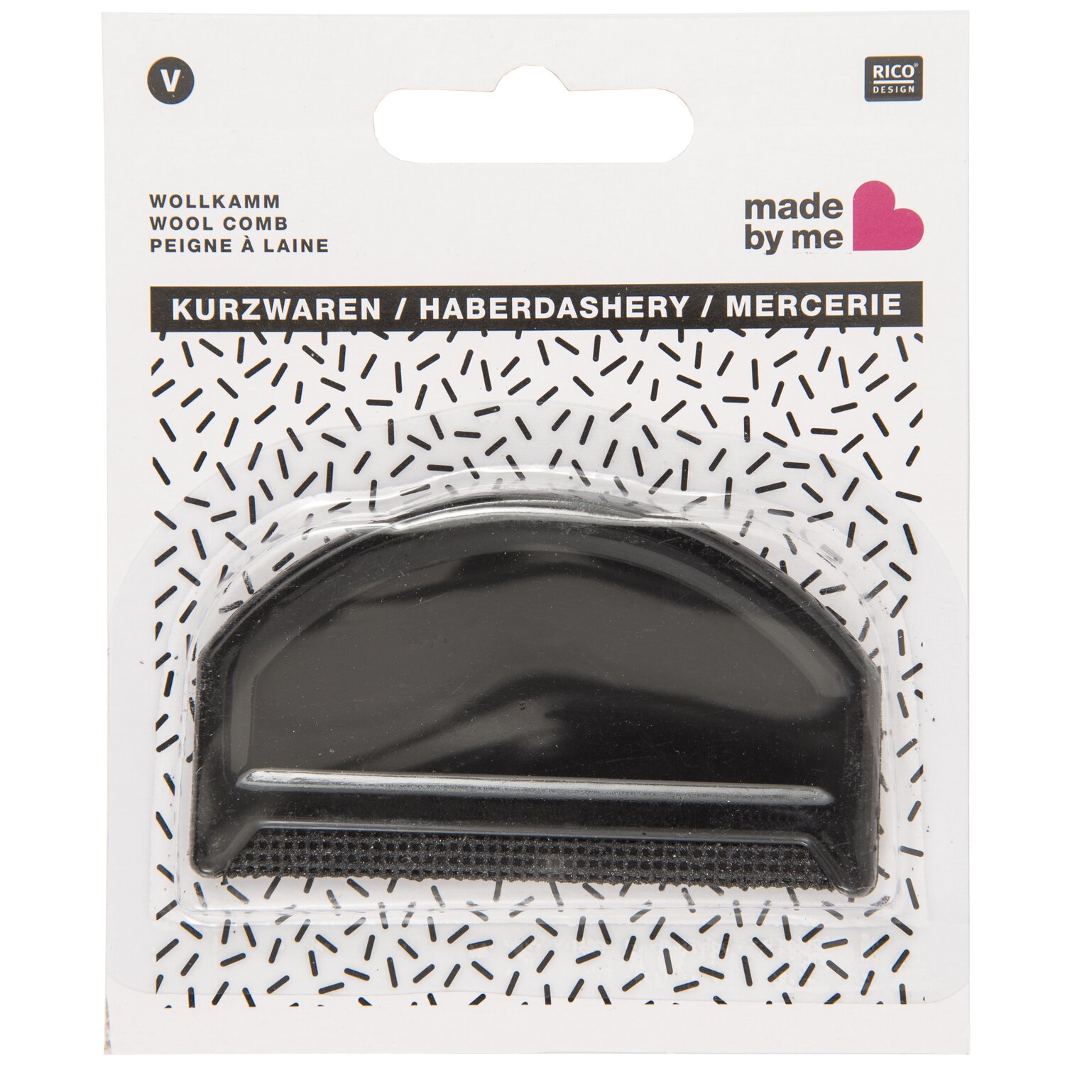 Wollkamm 7,5x4,3cm von Rico Design
