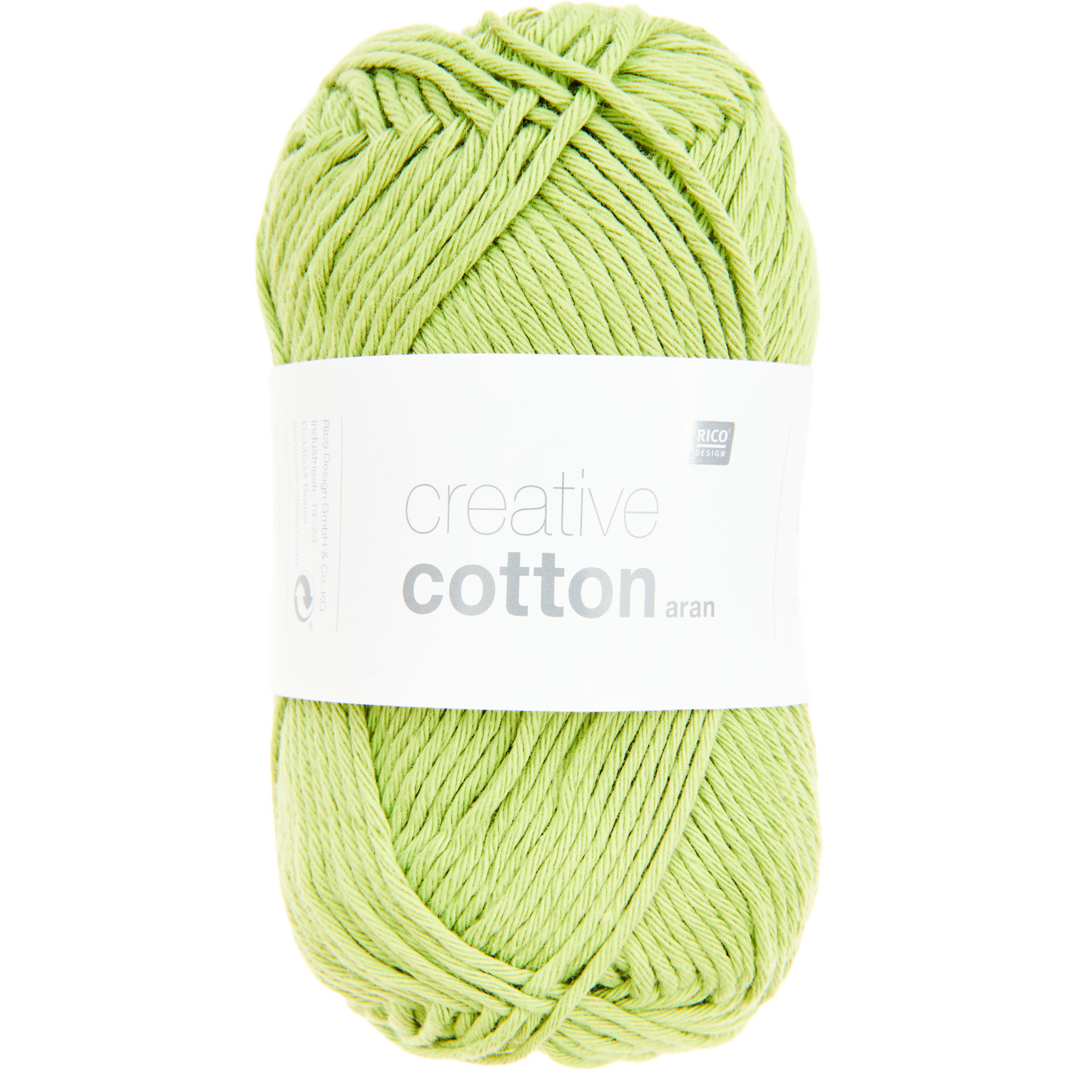 Rico Design Creative Cotton aran Pistazie