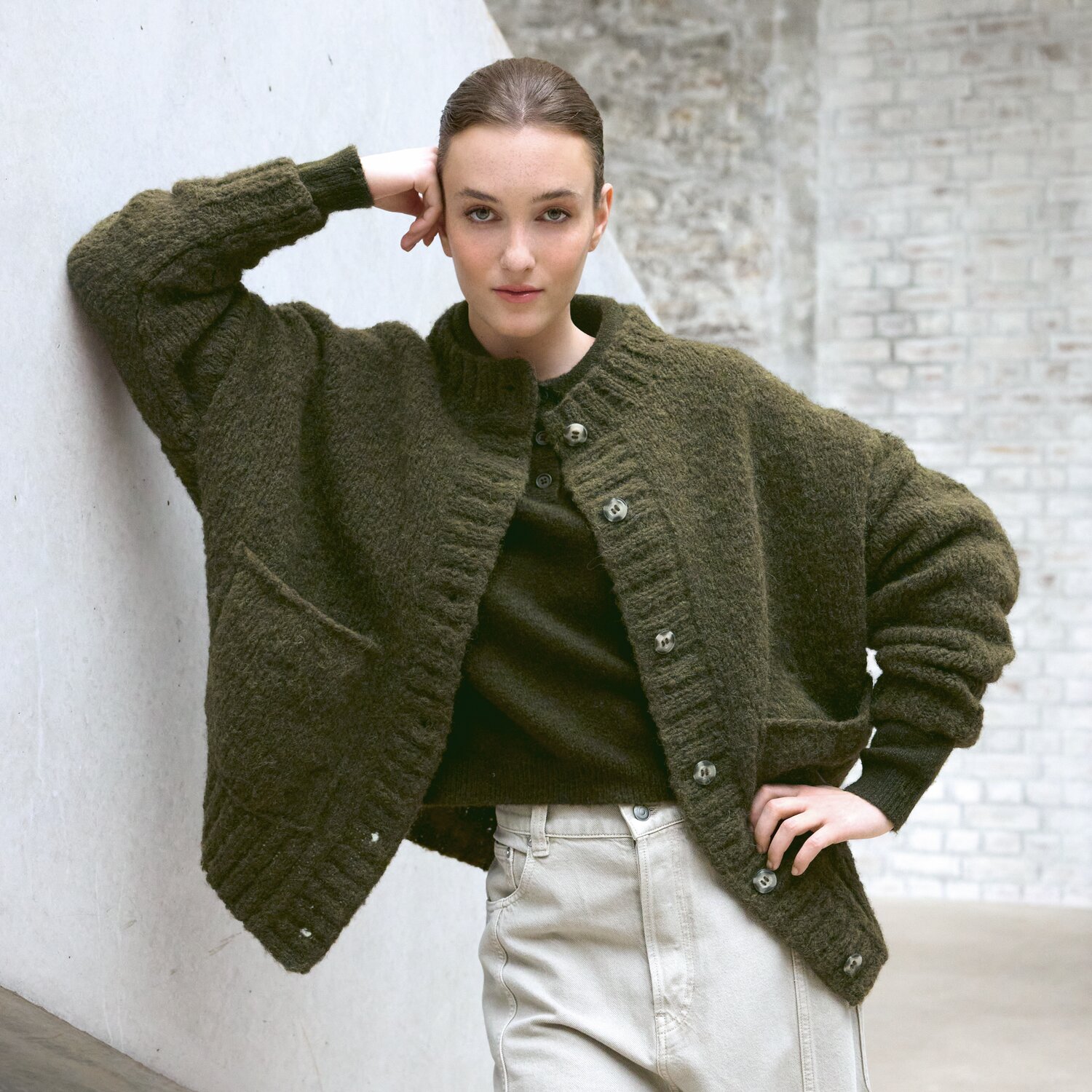 Strickset Jacke Modell 18 aus Luxury Knits - Premium Natural Fibres von Rico Design