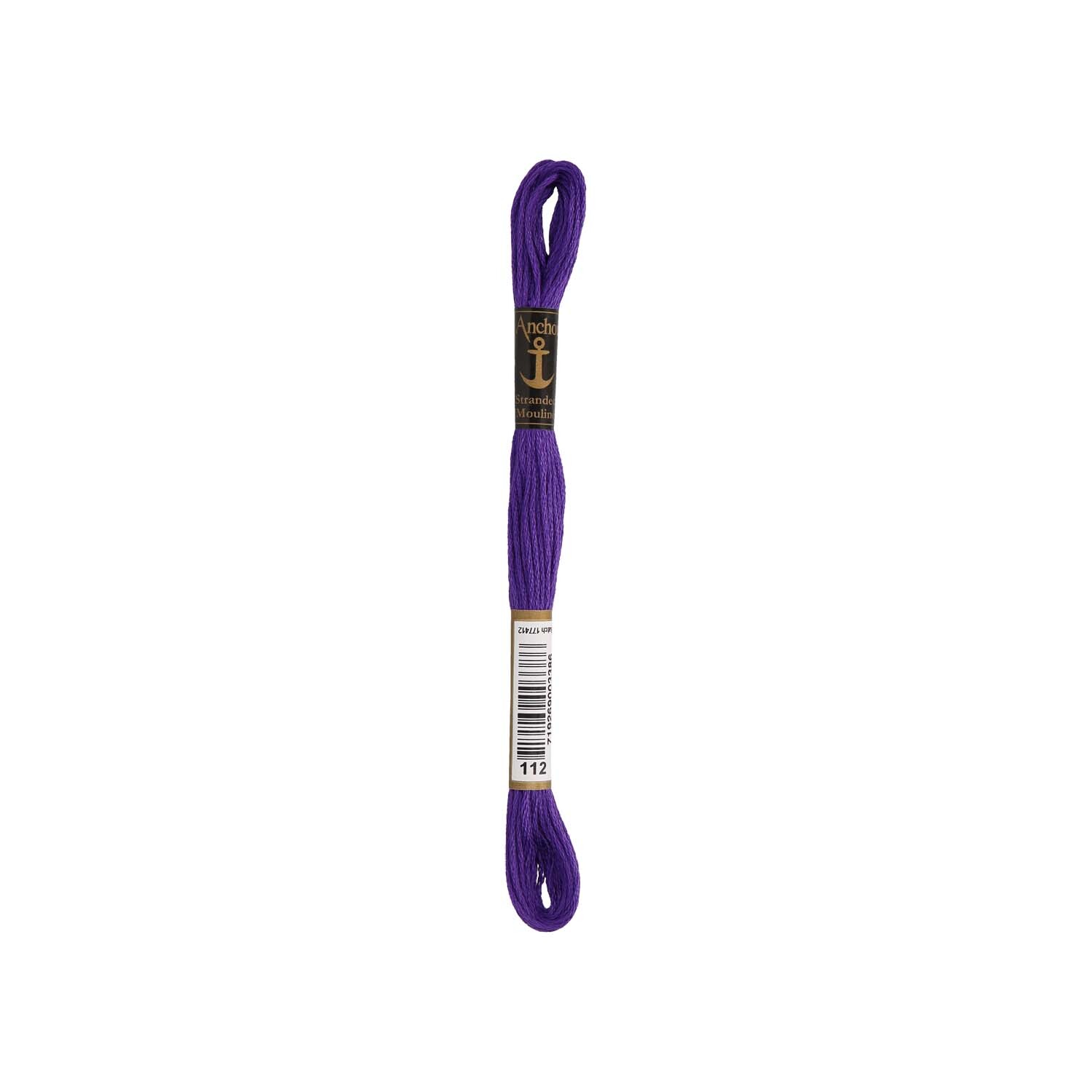 Anchor Coats Sticktwist 8m 00112 Dunkellila