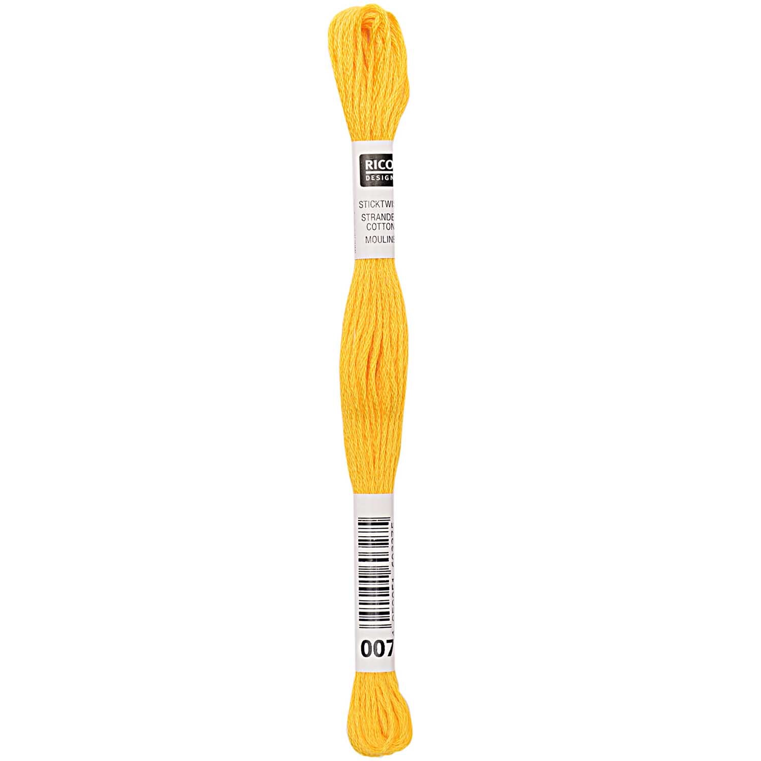 Rico Design Sticktwist 8m 007 Zitrone