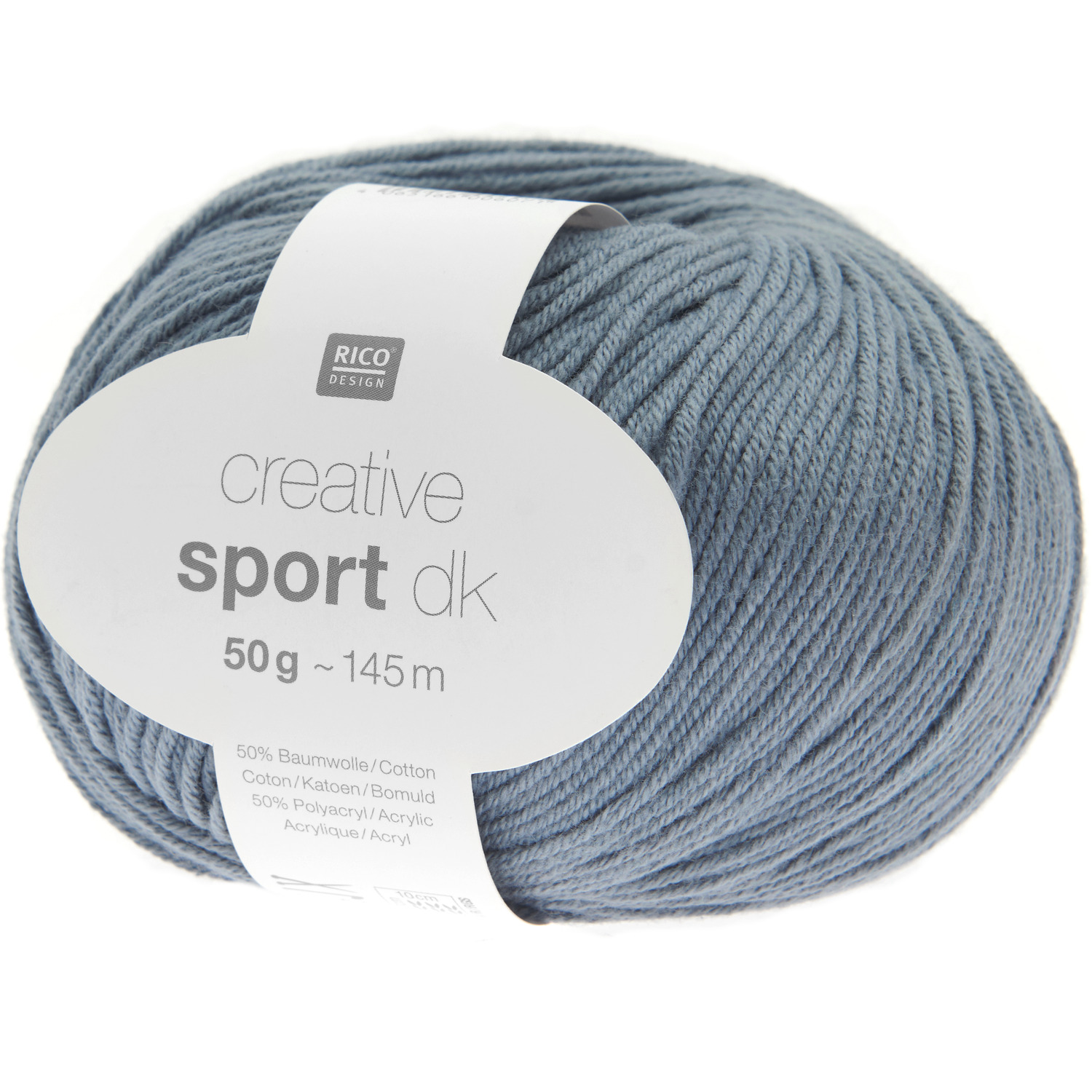 Rico Design Creative Sport dk Taubenblau