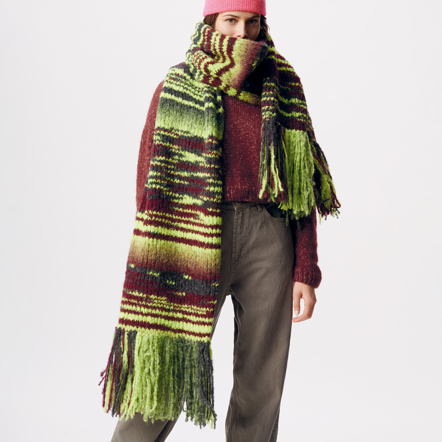 Strickanleitung Schal aus Creative PIX von idee. Creativmarkt 
