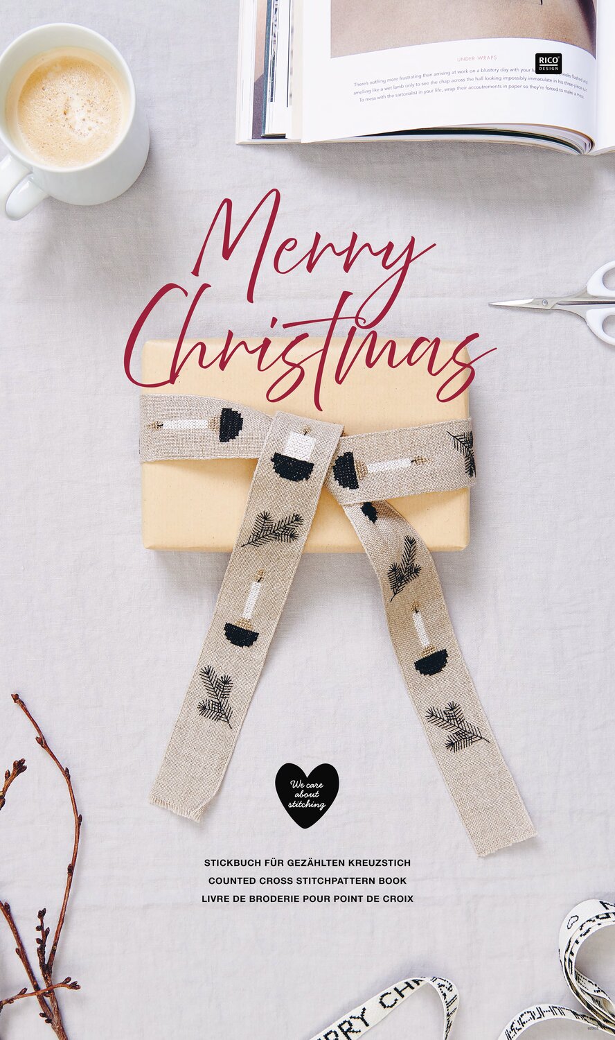 Stickbuch Merry Christmas 176 von Rico Design
