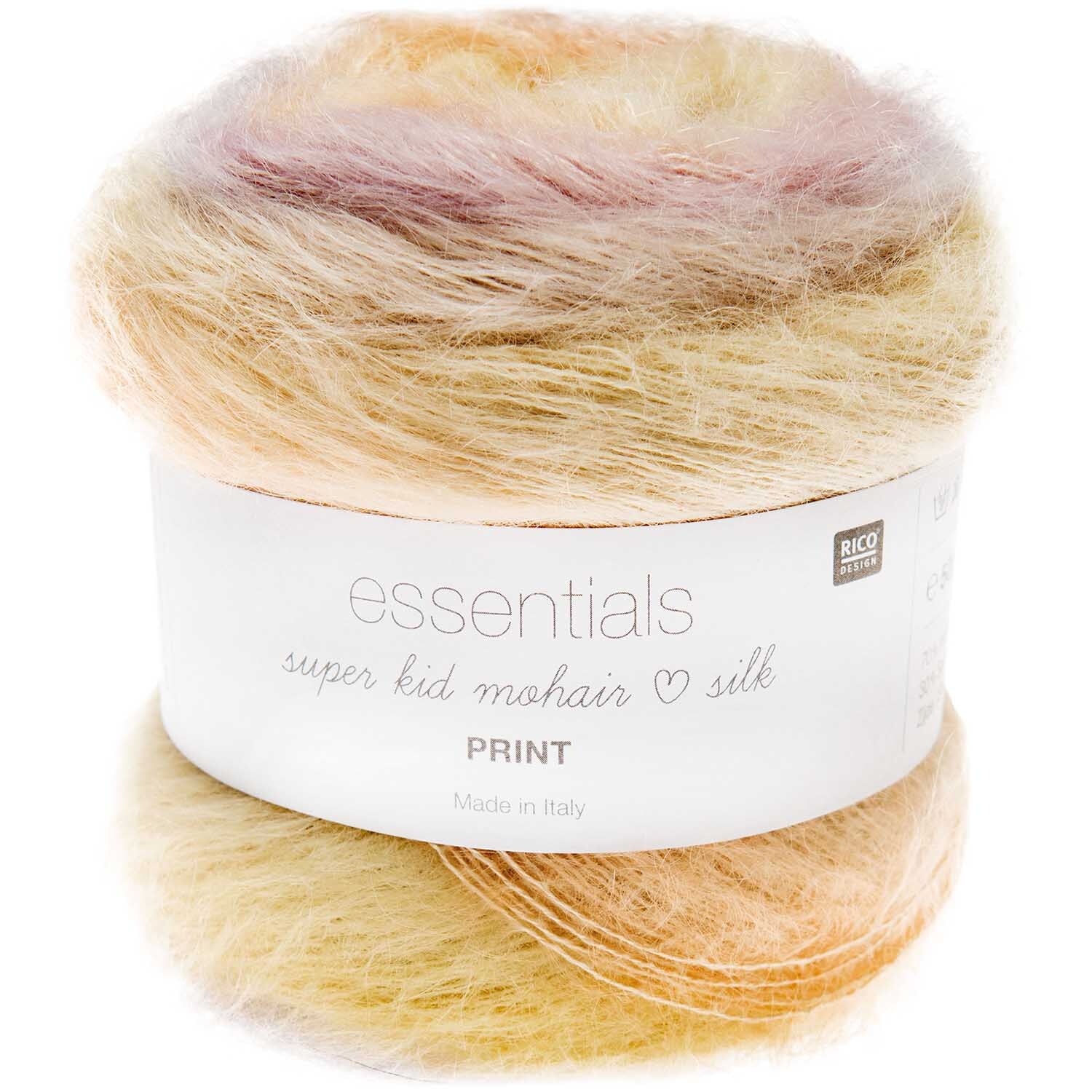 Essentials Super Kid Mohair Loves Silk Print