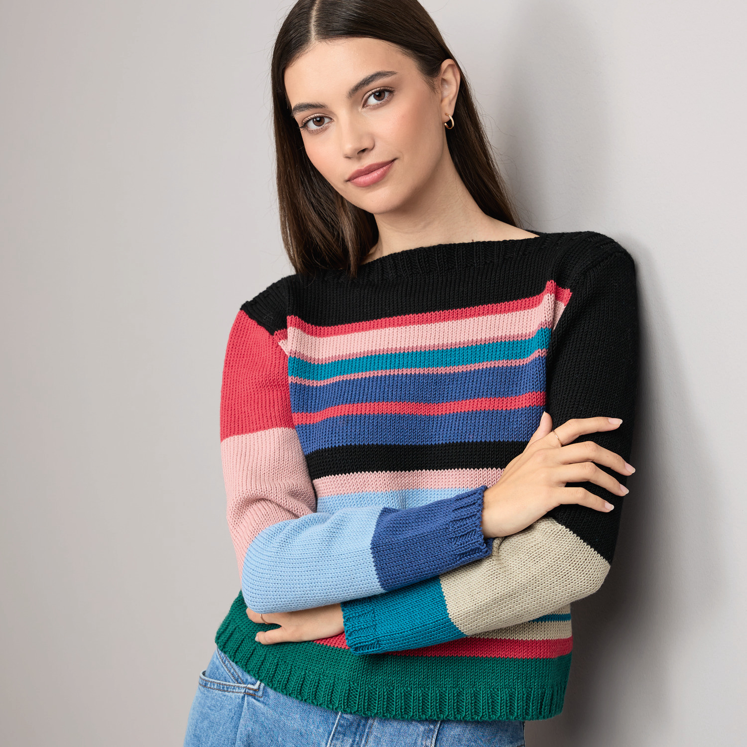 Jubiläums-Strickset Pullover Modell 10 aus Die Neue Masche No. 11