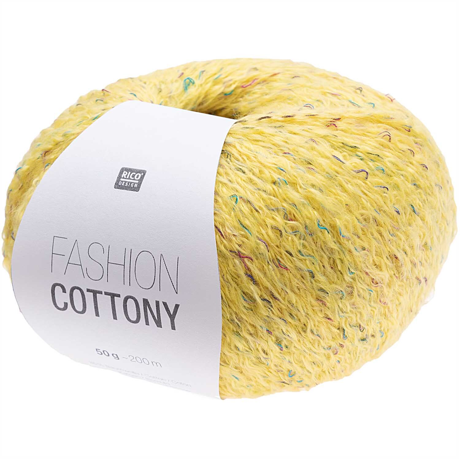 Fashion Cottony 50g 200m Farbe Gelb von Rico Design Fashion Cottony 50g 200m Farbe Gelb von Rico Design