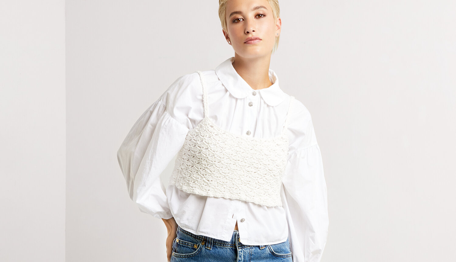 Häkelanleitung Top aus Essentials Super Cotton dk