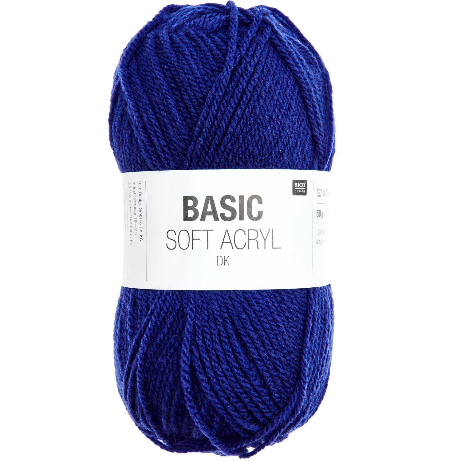 Rico Design Basic Soft Acryl dk Royalblau