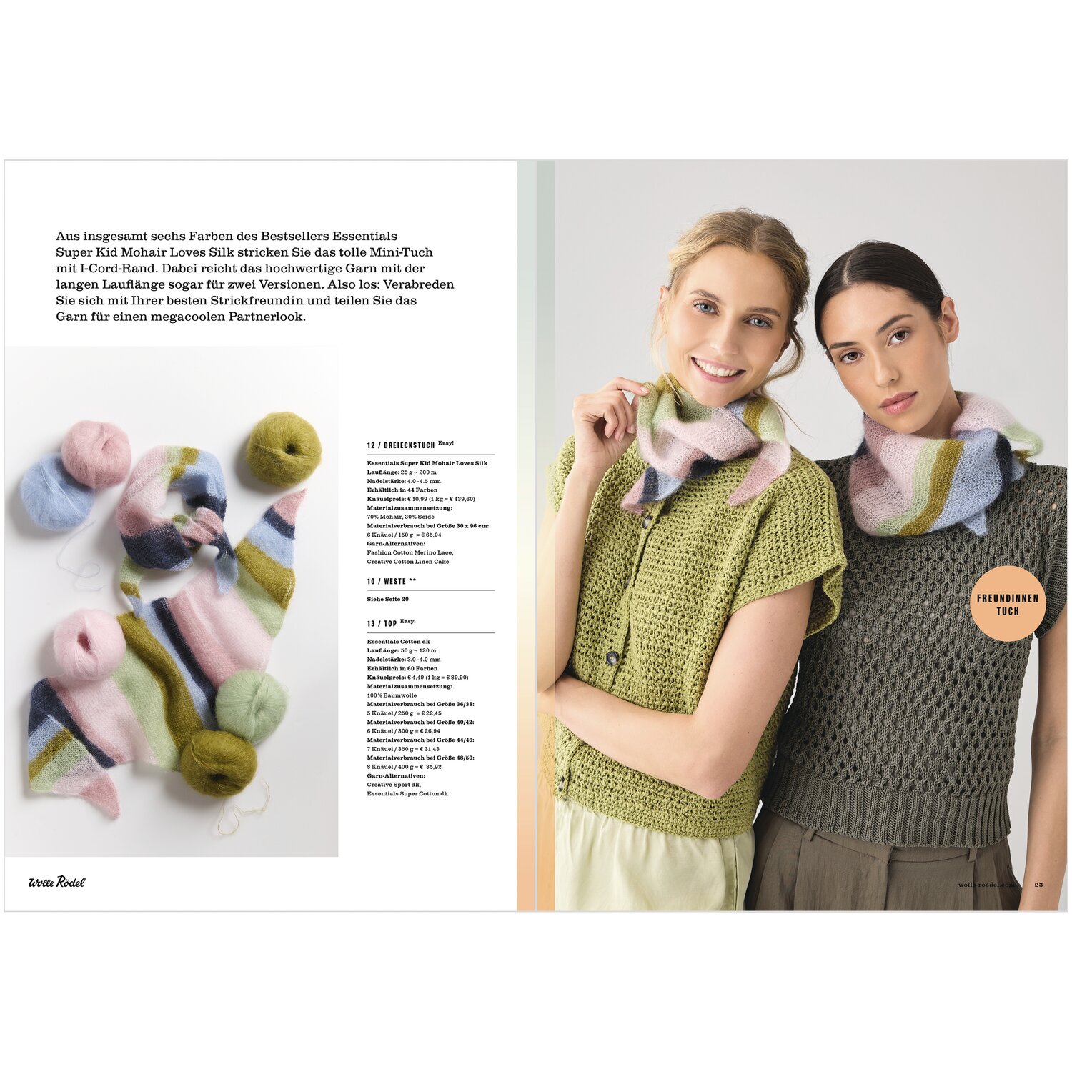 Die Neue Masche No. 15 Frühjahr-Sommer von idee. Creativmarkt