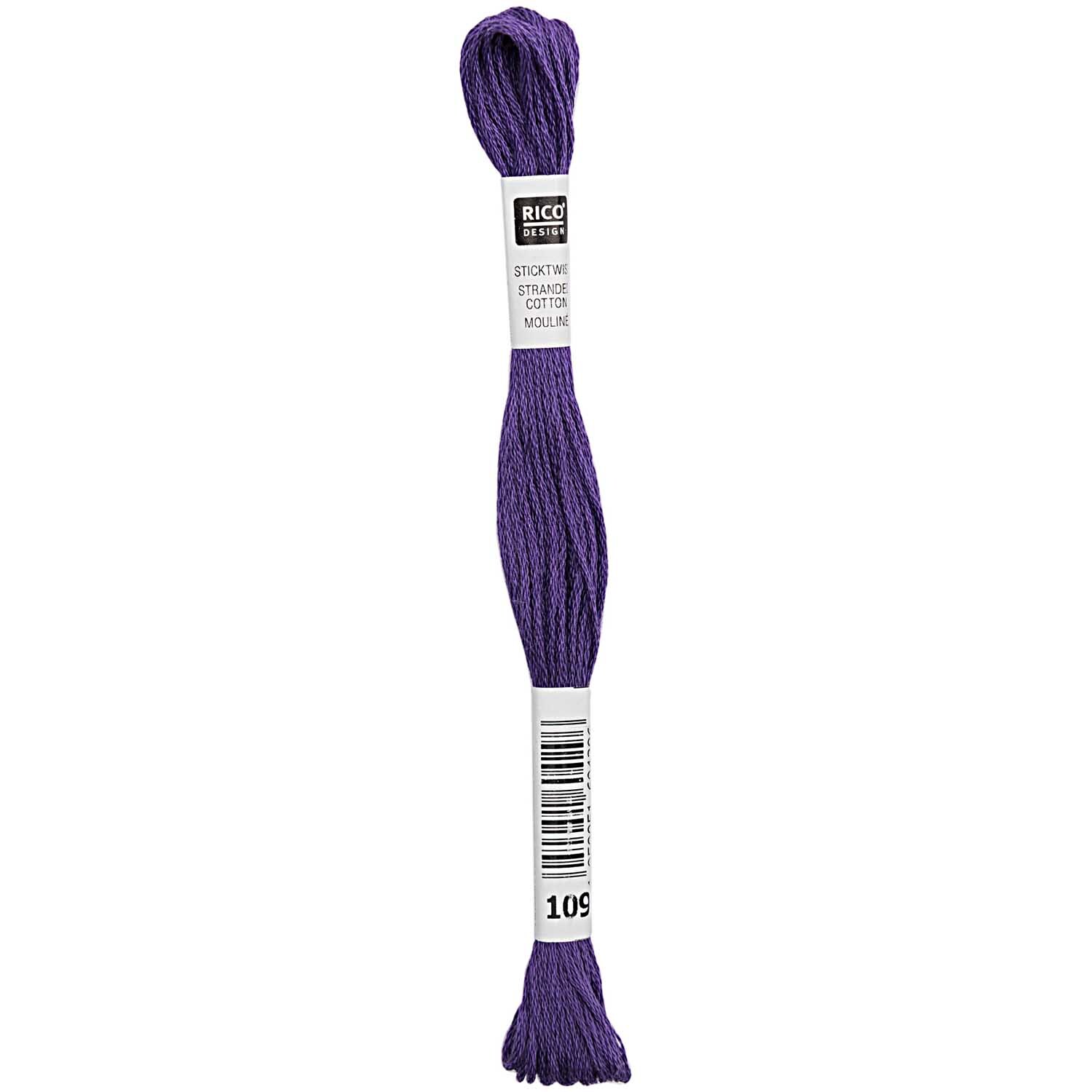 Rico Design Sticktwist 8m 109 Helllila