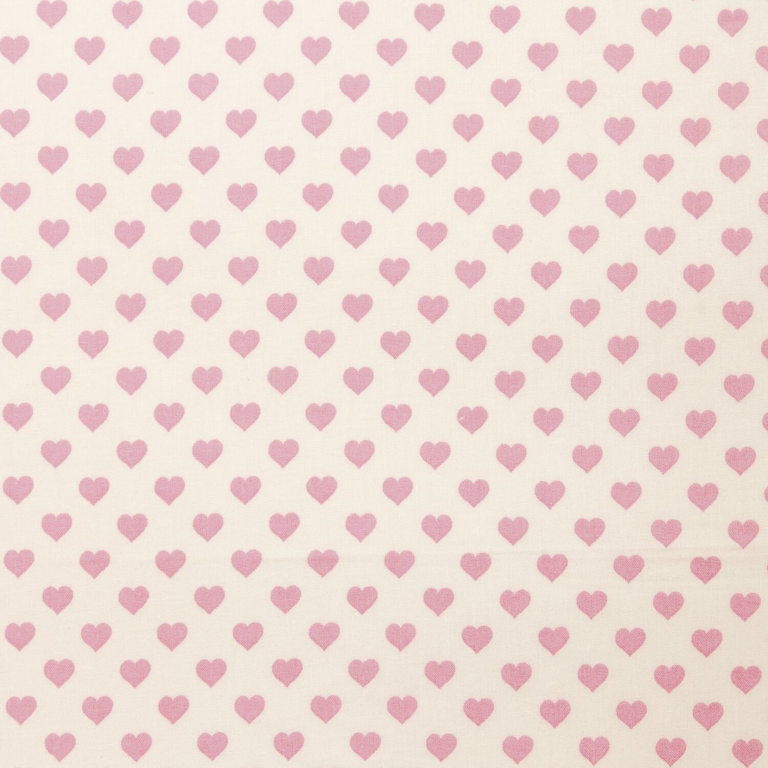 Druckstoff Herzen hellgelb-rosa 140cm von Rico Design